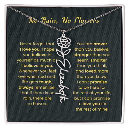 Personalized Name Necklace- Inspirational Jewelry Gift For Her