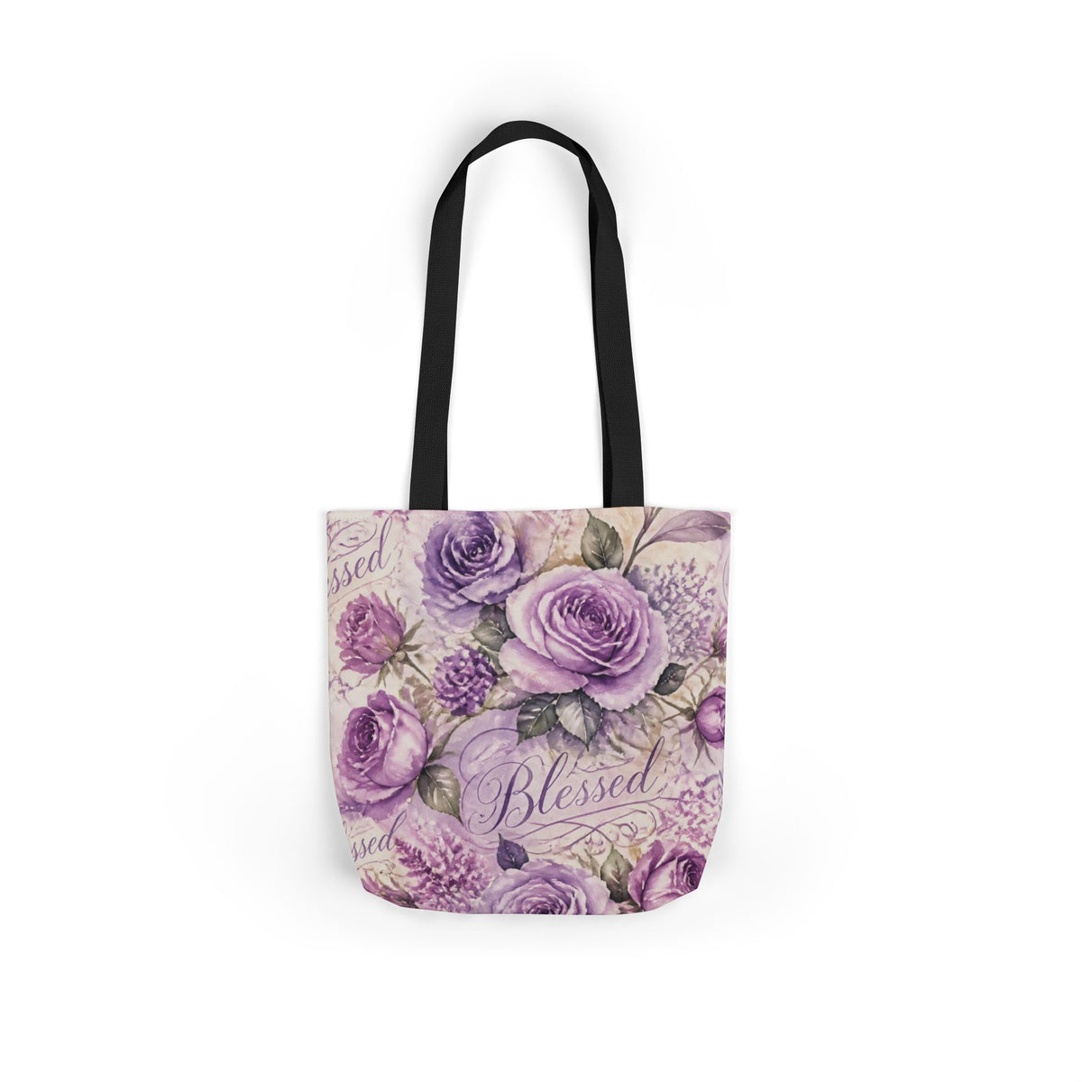 Blessed Lavender Rose Tote Bag