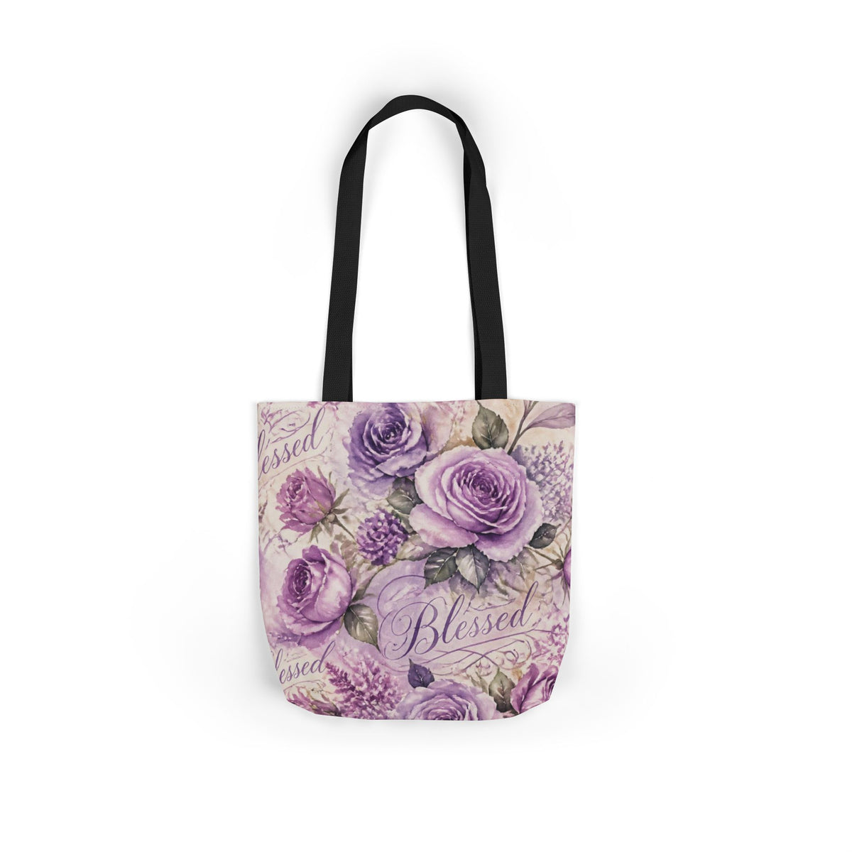 Blessed Lavender Rose Tote Bag