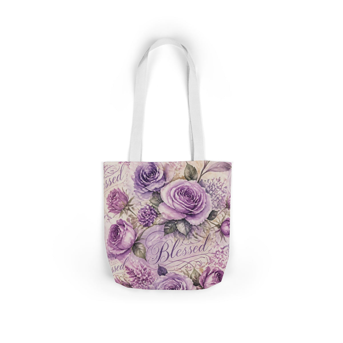 Blessed Lavender Rose Tote Bag