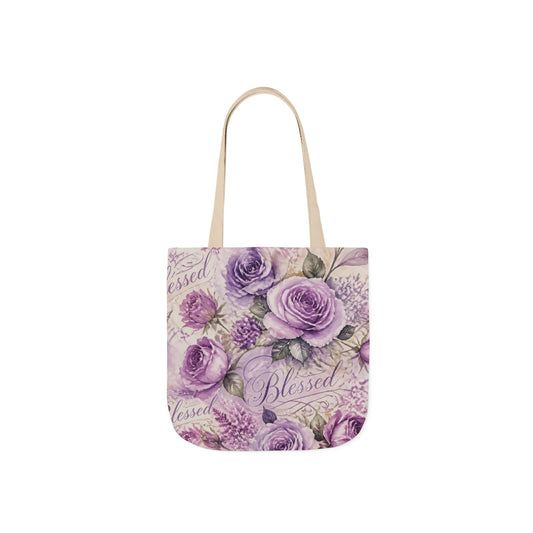 Blessed Lavender Rose Tote Bag