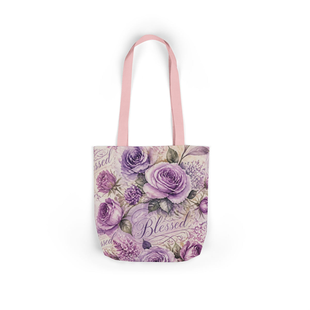 Blessed Lavender Rose Tote Bag