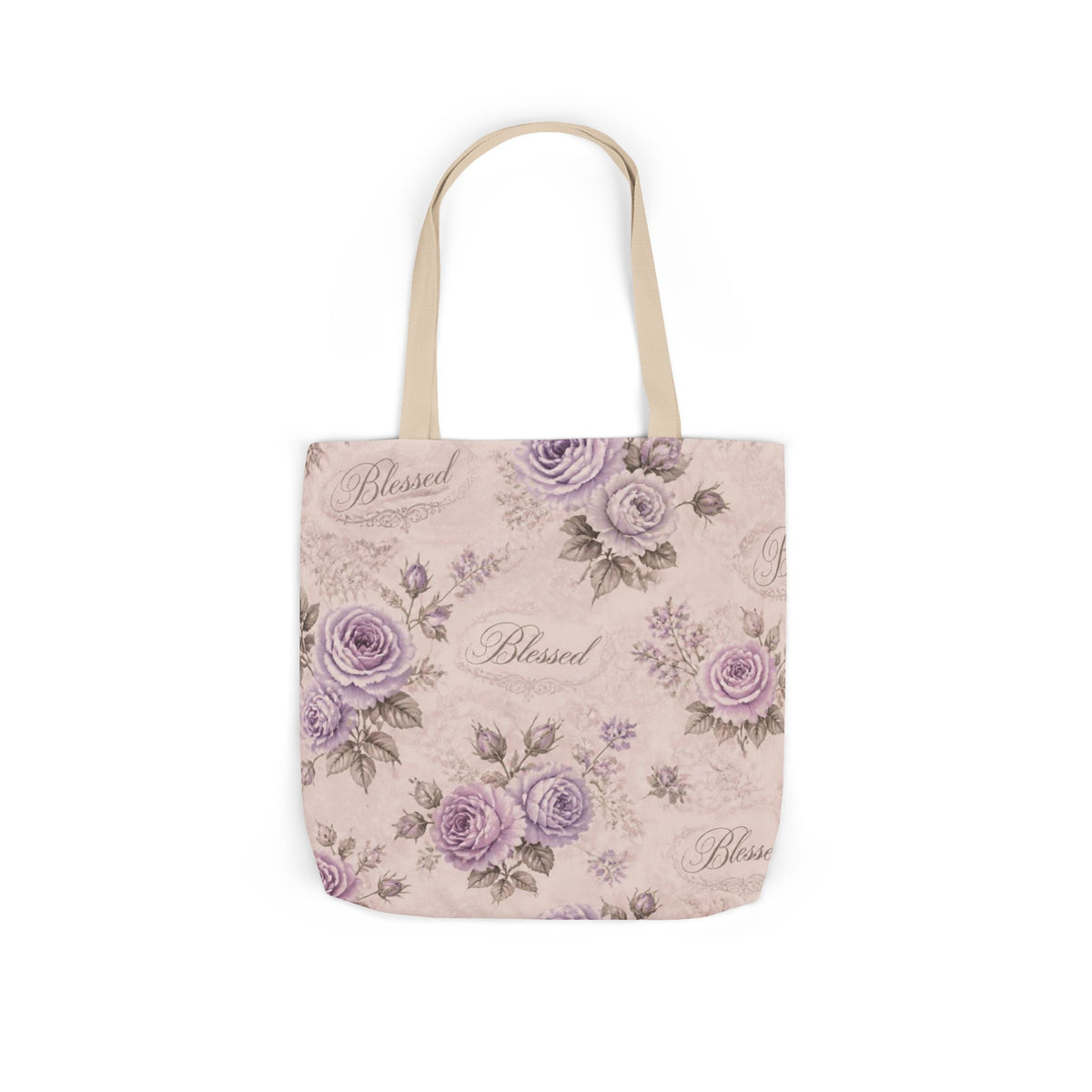 Canvas Tote Bag, 5-Color Straps
