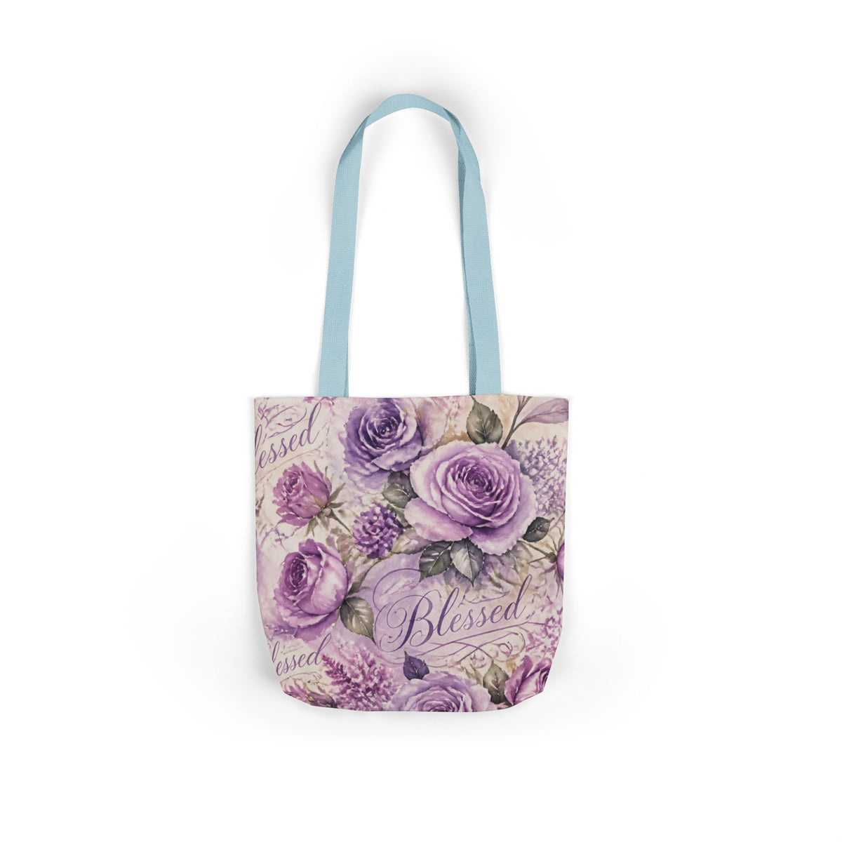 Blessed Lavender Rose Tote Bag