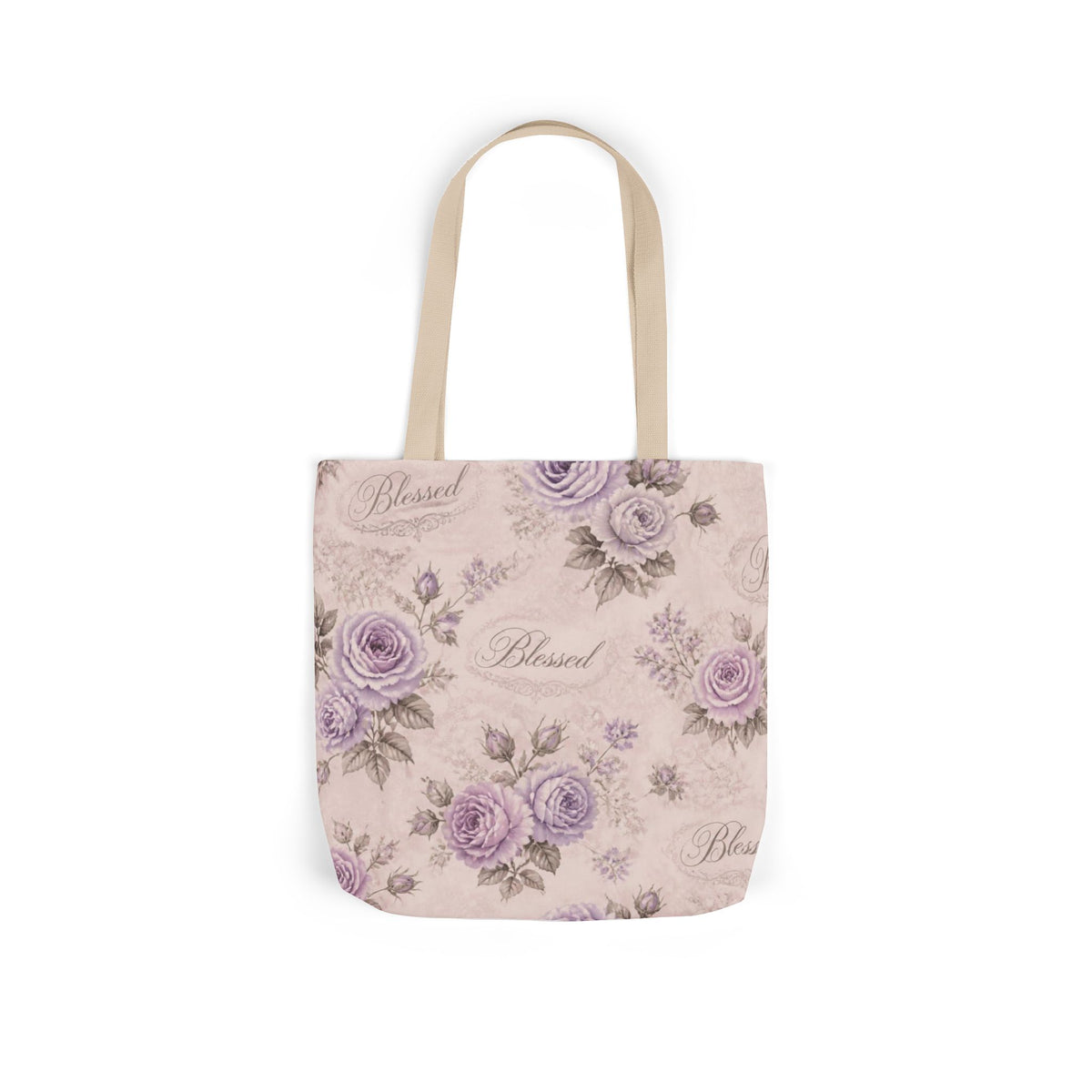 Canvas Tote Bag, 5-Color Straps