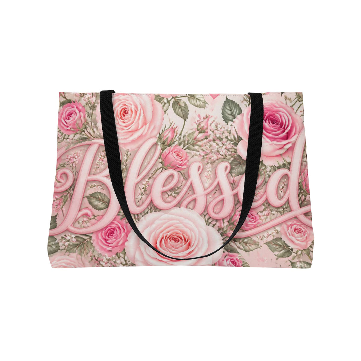Blessed Floral Weekender Tote