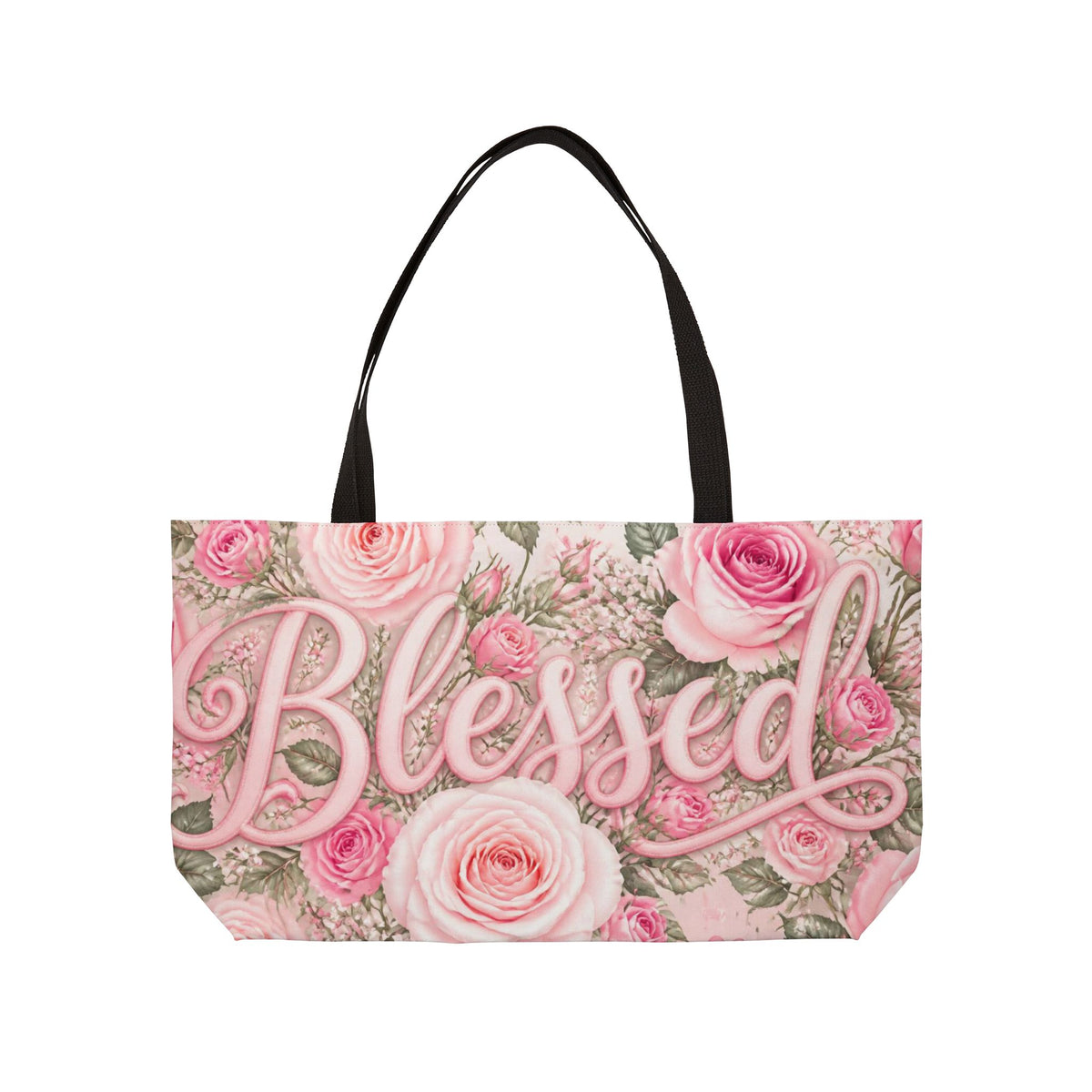 Blessed Floral Weekender Tote