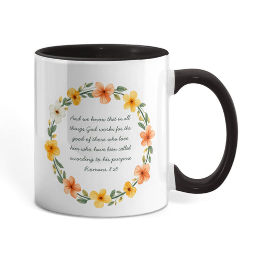 Scripture Verse Ceramic Mug - 11 oz