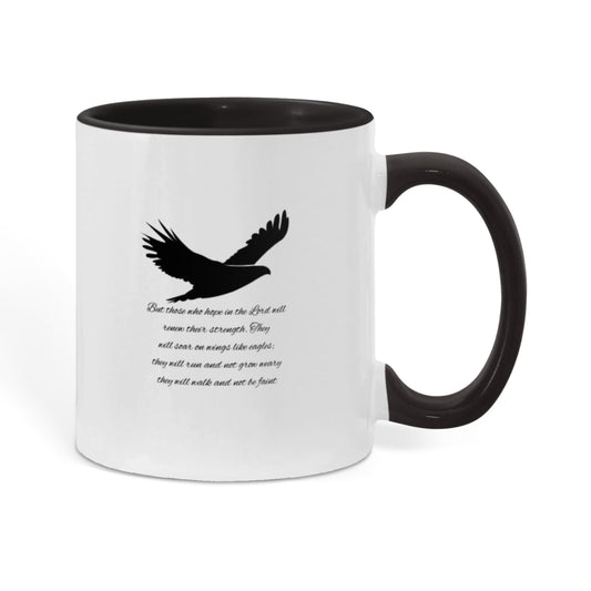 Eagle scripture verse  mug- 11oz